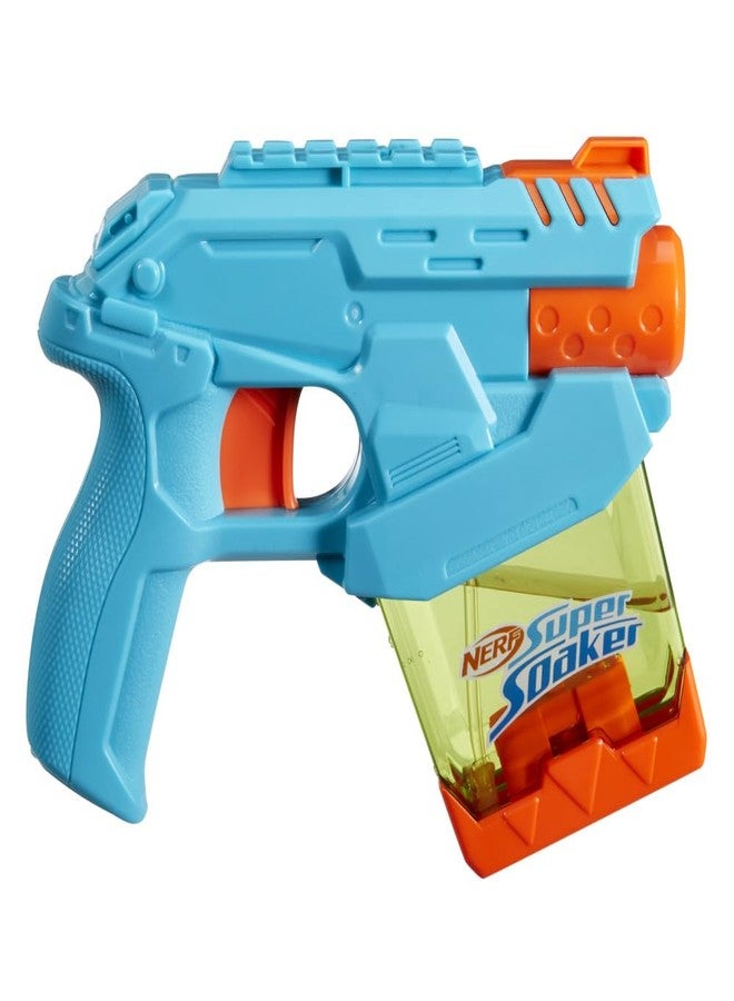 SUPER SOAKER Nerf Super Soaker Mini Dunk-Fill Water Blaster | Easy Instant Fill Tank | Just Dunk & Go | 101 ml Tank | Pichkari Outdoor Water Games | Branded Toy Pichkari for Holi | Kids Ages 6+ - Image 3