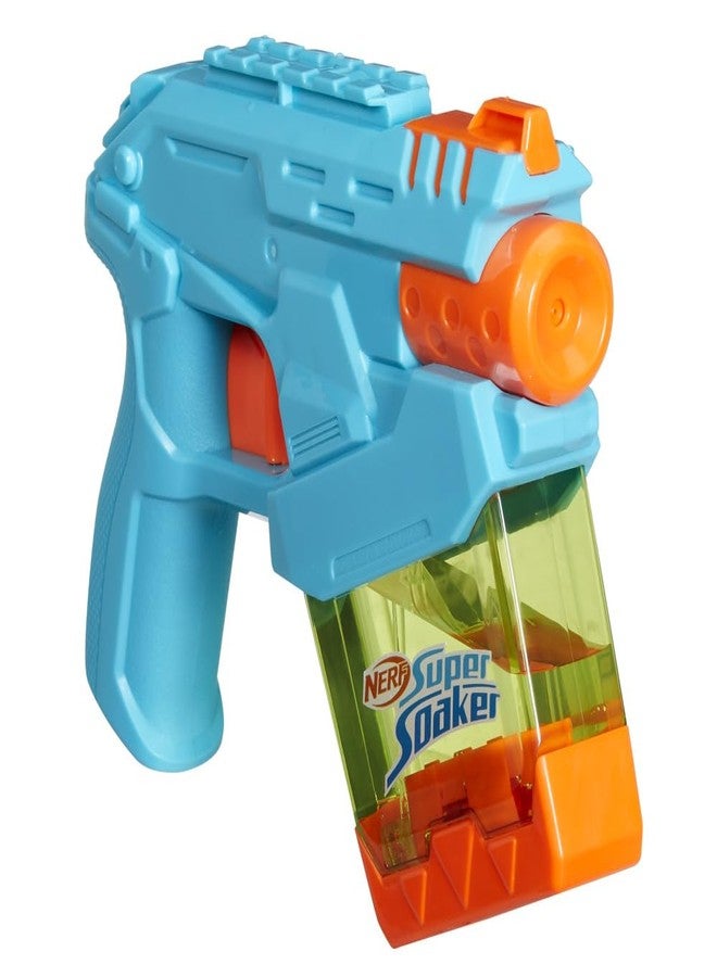 SUPER SOAKER Nerf Super Soaker Mini Dunk-Fill Water Blaster | Easy Instant Fill Tank | Just Dunk & Go | 101 ml Tank | Pichkari Outdoor Water Games | Branded Toy Pichkari for Holi | Kids Ages 6+ - Image 2