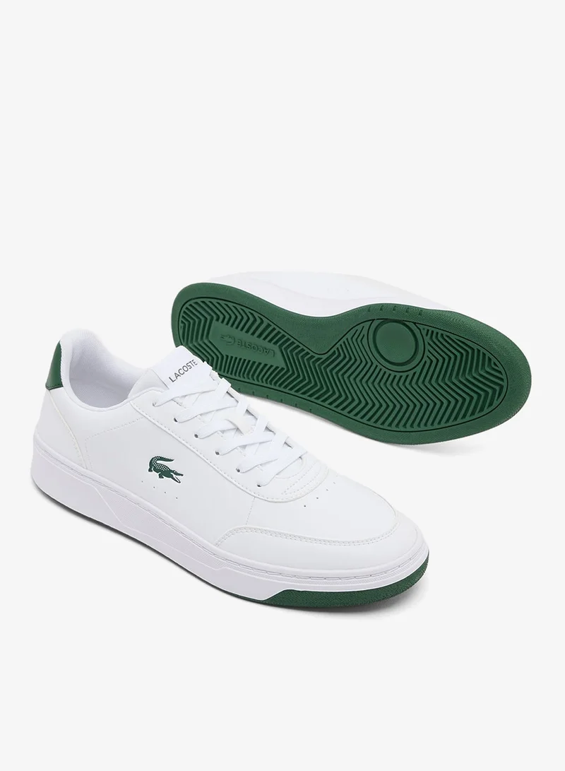 LACOSTE WHT/DK GRN Pro Low Top Court Sneakers for Men | Best Price UAE