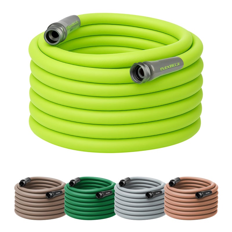 Flexzilla Garden Hose 5/8 in. x 75 ft., Lightweight All-Weather Water Hose, Durable and Flexible, Leak-Free Connections - Image 1