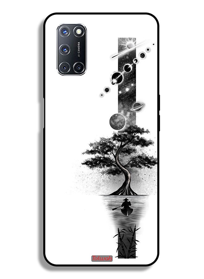 Tolwak Oppo A52 Protective Case Cover Earth Space Art - Image 1