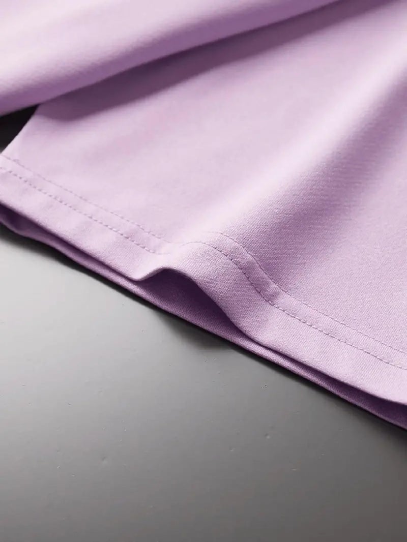 Lymio Men T-Shirt || T Shirt for Men (T-50-Purple-2XL) - Image 4
