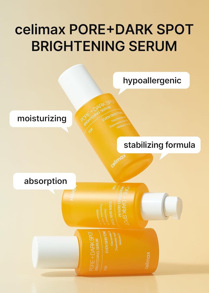 CELIMAX PORE+DARK SPOT BRIGHTENING SERUM 30ML - Image 2