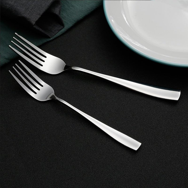 Eslite Staintess Steel Salad Forks Set,6.7-Inch,12-Piece - Image 5