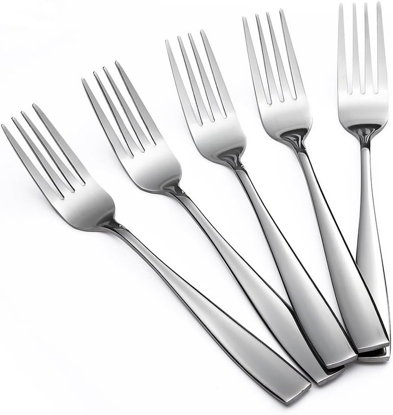Eslite Staintess Steel Salad Forks Set,6.7-Inch,12-Piece - Image 1