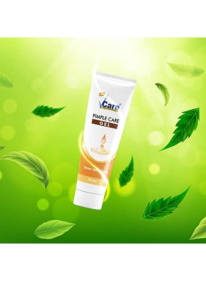 VCare Pimple Care Gel 30 Pimple Care Face Sh 50 (Combo) - Image 4