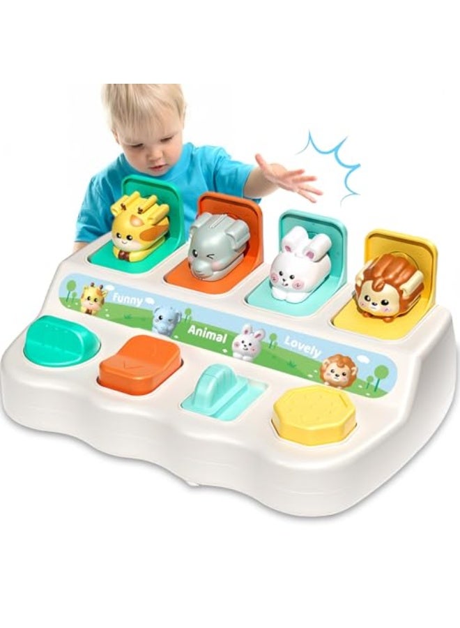 BOOM Interactive Pop up Toys,Educational Montessori Cause and Effect, Developmental Educational Toy Suitable forfor Toddlers 1 2 3,Interactive Sensory Toys for Babies Aged 18 Months and Above - Image 1