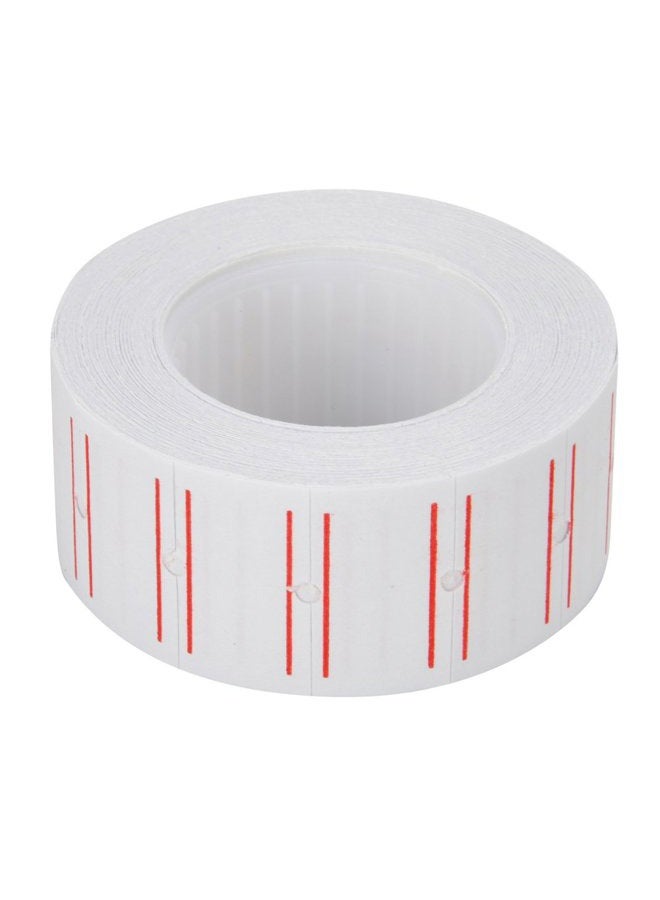 MFLABEL 12 Rolls 7200pcs White Price Gun Labels for Mx-5500 - Image 4