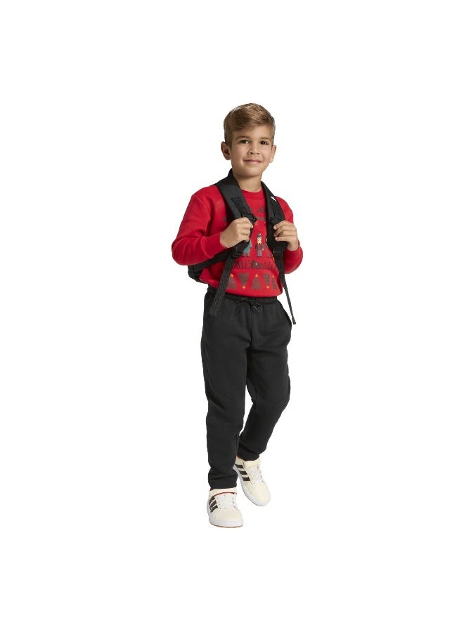 Adidas Lk Ha Jog Red Training Suits For Kids 18-24M  - Image 3