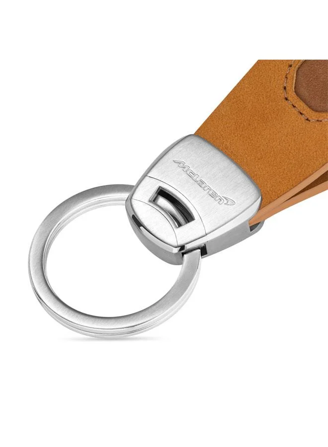 مكلارين Tempo Leather Brown Keyring for Men