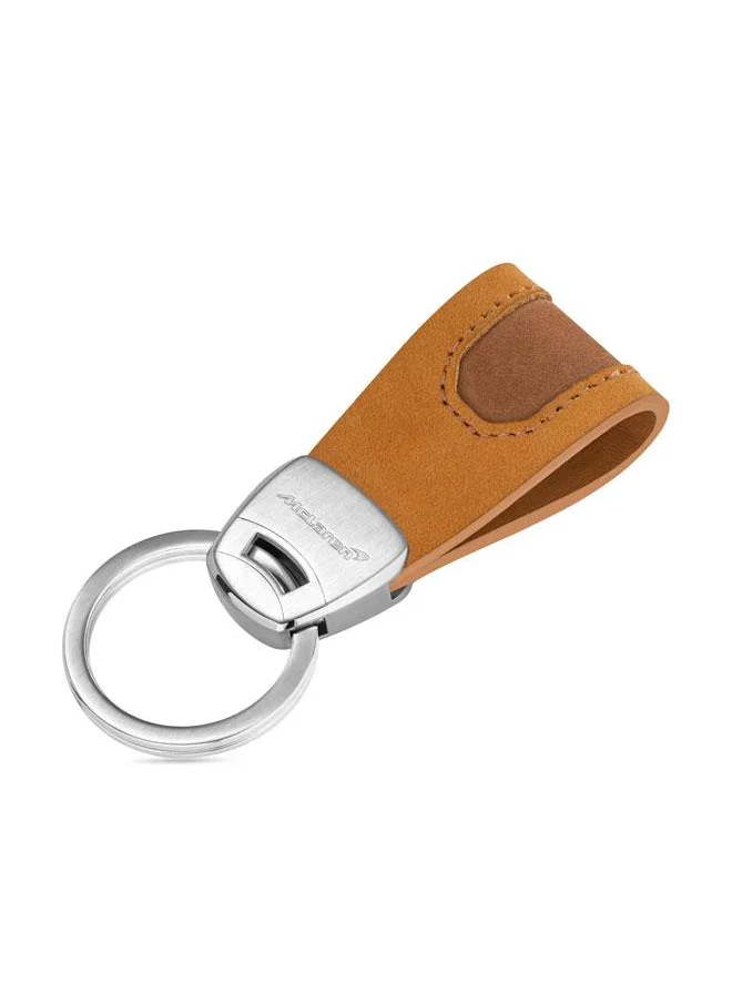 مكلارين Tempo Leather Brown Keyring for Men