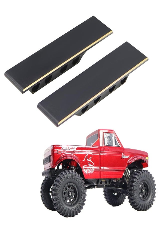 FACCNOY 23g Ascent 32 Brass Sliders Side Pedal Left Right Foot Peda for 1/32 RC Crawler Redcat Ascent-32 Replace Upgrade Parts - Image 1