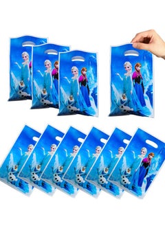 Party 20 PCS Blue Frozen Birthday Party Supplies, Cartoon Candy Bags, Tote Bags, Kids Gift Bags, Adult Birthday Party Decorations  - Image 2