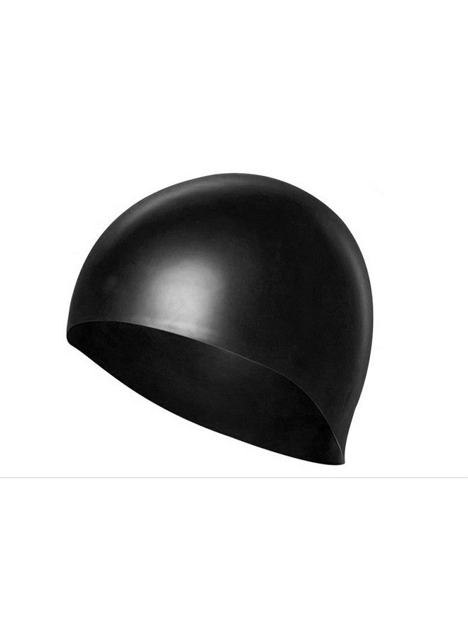 Morges Silicone Swimming Cap For Adults Youths Men Women Inside Particle Bathing Cap For Long Or Short Hair Waterproof Pool Caps In Multicolor 10 Gram Pack Of 1 - Image 5