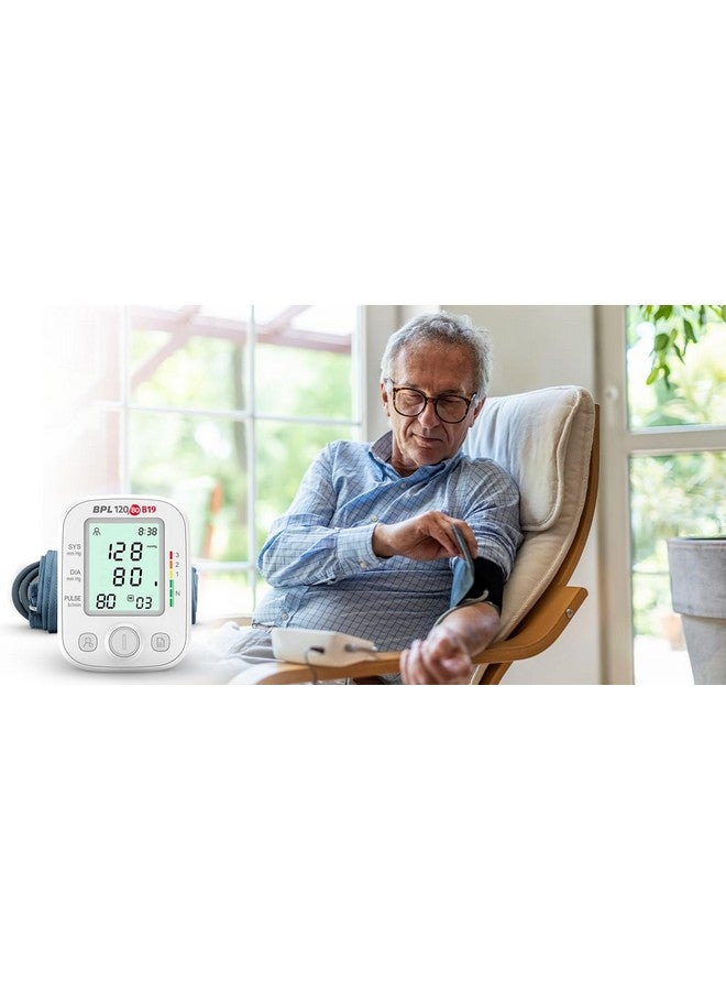 بي بي إل ميديكال تيكنولوجيز جهاز قياس ضغط الدم الرقمي B19 من BPL Medical Technologies، جهاز فحص ضغط الدم أوتوماتيكي بالكامل مع USB وشاشة LCD - Image 2