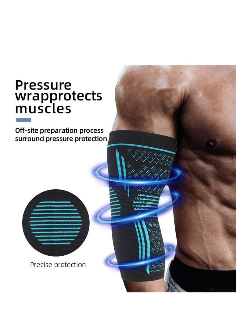 Generic Elbow Compression Sleeve (1 Pair), Braces for Tendonitis and Tennis Elbow, Arm Supports Golfer Elbow Support, Tennis Elbow Relief for Women & Men, for Weightlifting  - Image 4
