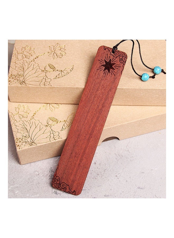 Wooden Bookmark with Exquisite Gift Box, Star and Moon Hollow Out Design, Natural Wood Reading Bookmark with Tassel, Creative Festival Birthday Gift for Book Lovers - Image 5