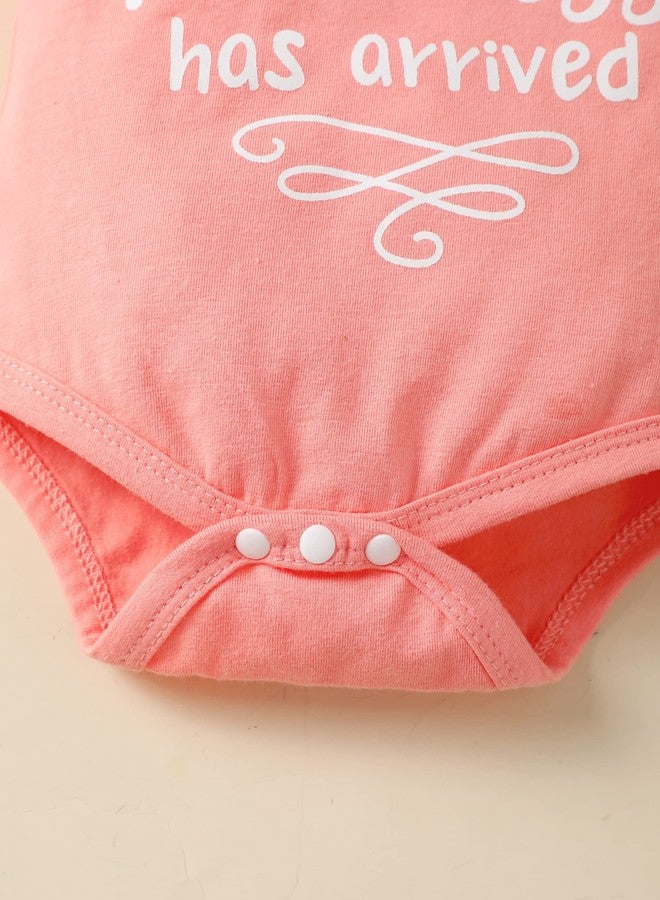 SODLON Baby Girl Clothes 0 3 Months Summer Newborn Girl Clothes Infant Outfits Ruffle Romper Floral Bell Bottoms Pants Gifts Stuff Cute Baby Clothes for Girls Pink - Image 4