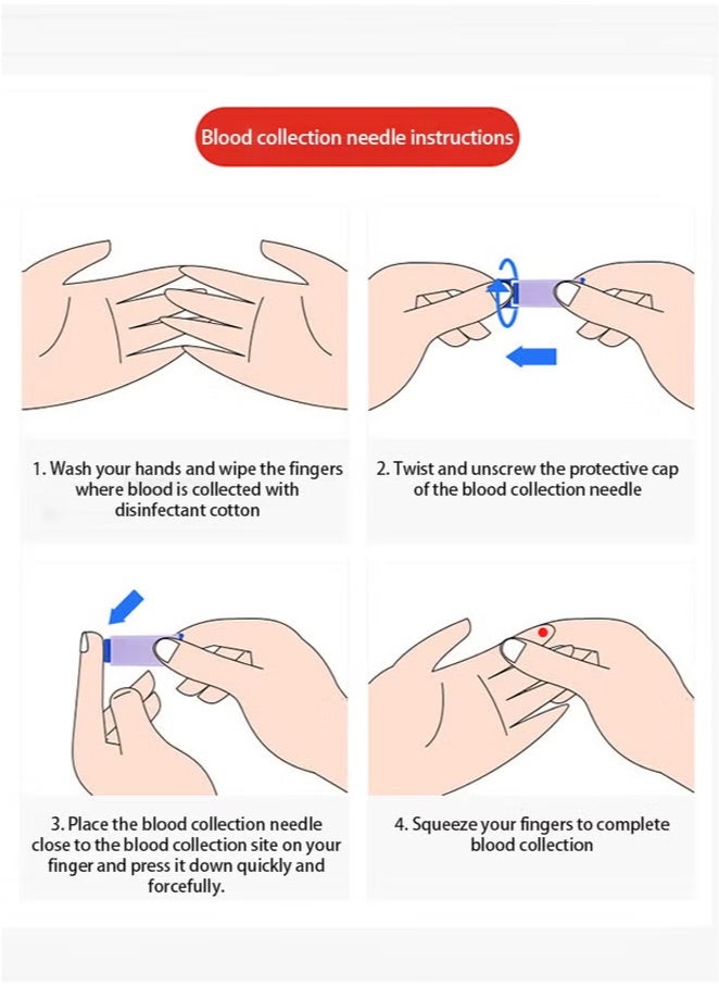 Wondfo Home Test Hiv 1/2 Rapid Antibody Test Kit Home Test StripHome Test Hiv 1/2 Rapid Antibody Test Kit Home Test Strip，Accurate and Affordable At-Home HIV Testing with Fast Results  - Image 3