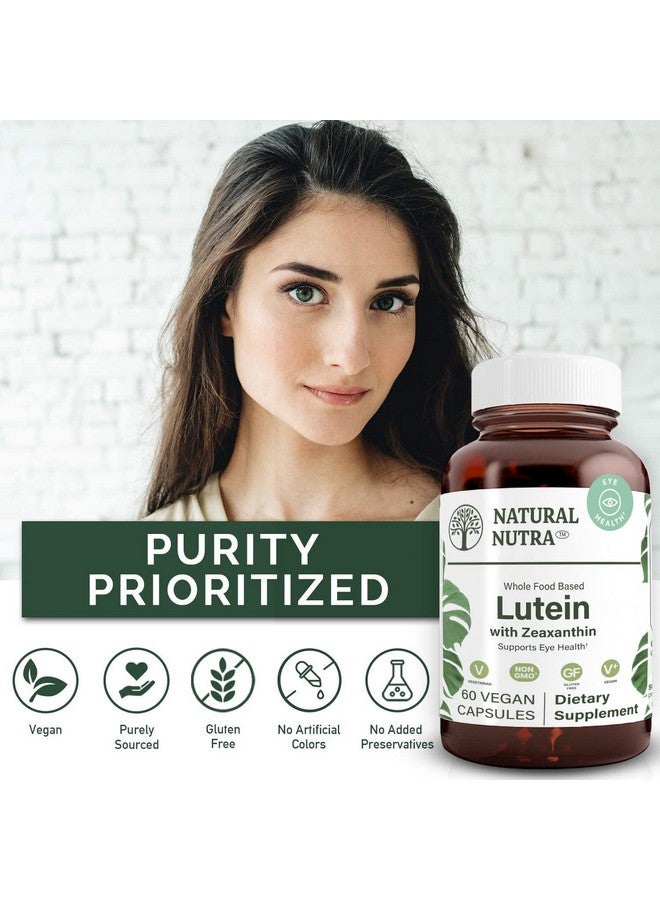 Natural Nutra Lutein and Zeaxanthin Supplement, Helps to Maintain Vision Health & Eye Health, Protects Cell in Eyes, Gluten Free, Enhanced Level of Zeaxanthin & Isomers, Soy Free, 20mg - 60 Capsules - Image 3