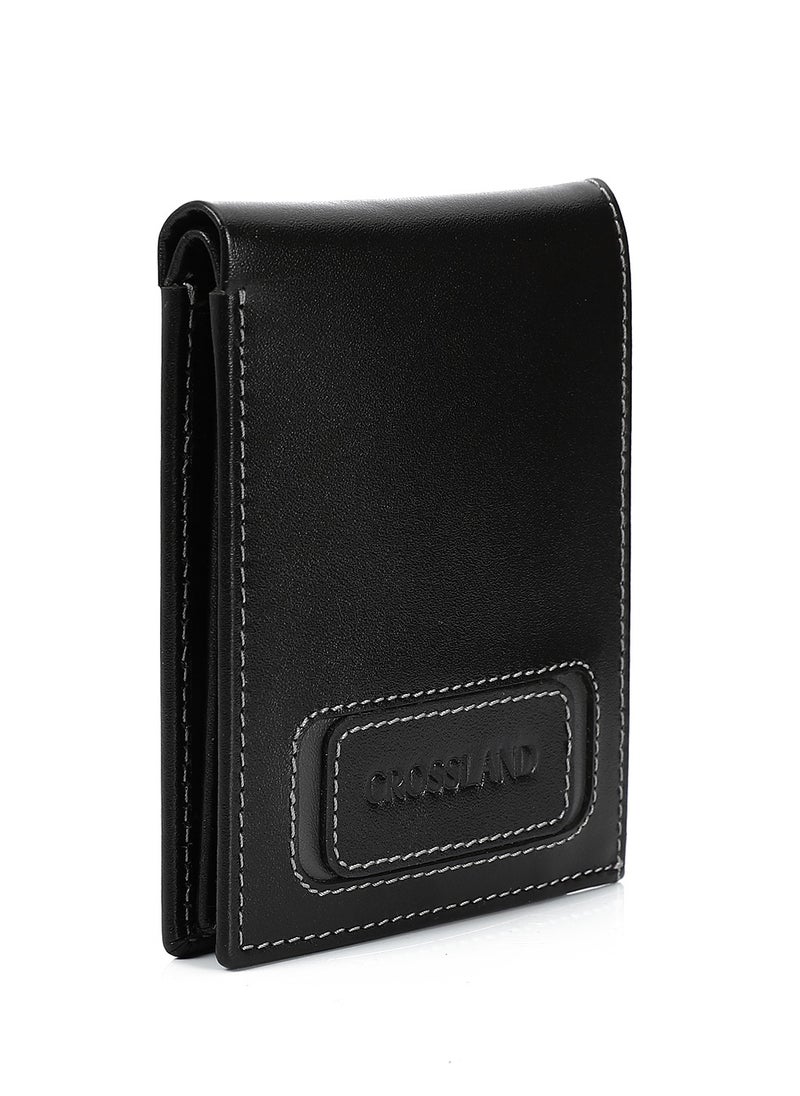 Crossland CROSSLAND Genuine Leather Men's Wallet, Bi Fold 8 Cards with Window ID - RFID Blocking Technology  - Image 5