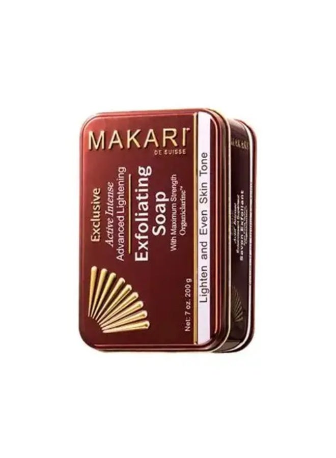 Makari Exclusive Active Intense advanced lightening Exfoliating Soap 200g