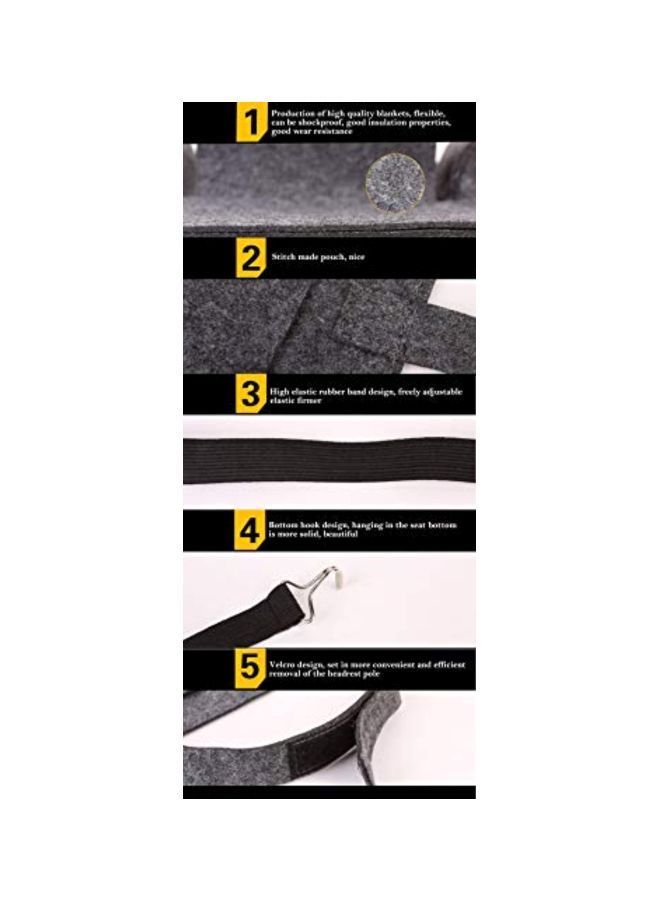 NIBEMINENT Car Multi-Pocket Back Seat Organizer - Image 3