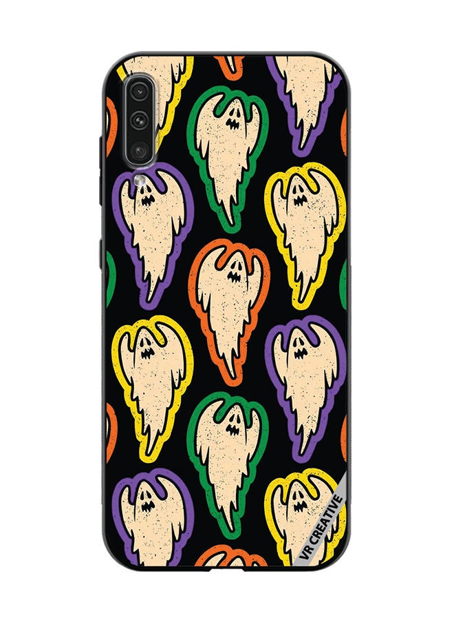 VR CREATIVE Protective Case Cover For Samsung Galaxy A70/A70s Ghost Design Multicolour - Image 1