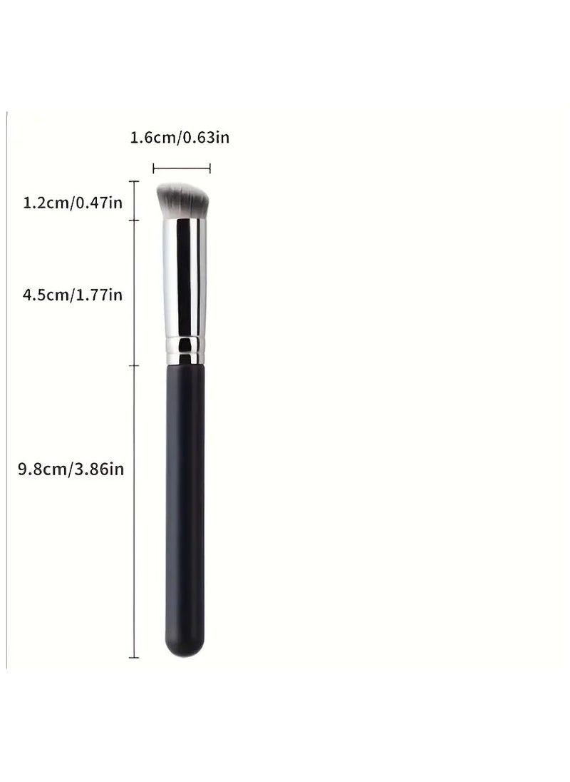 ORiTi - Concealer Brush Under Eye Mini Flat Head Brush Precision Concealer Blending Brush for Concealing Blending Setting Buffing With Powder Liquid Cream - Image 1