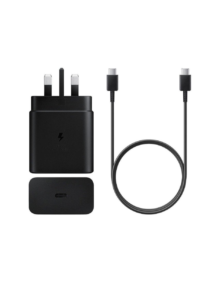 tenplus 45W Power Adapter with USB-C Cable Super Fast Charging for Compatible Devices Black - Image 3