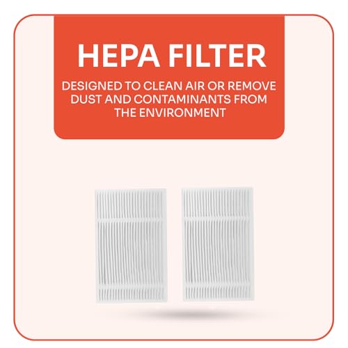 ILIFE V20 Robot Vacuum Cleaner Original Accessories Combo Set with HEPA Filter x2, Side Brush x2, Mopping Cloth x2, Roller Brush x1 - Image 4