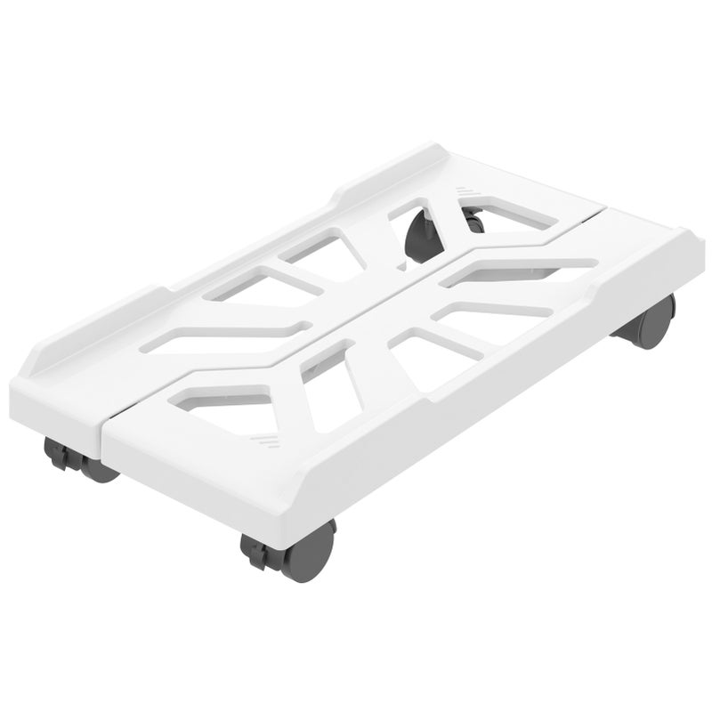 Adjustable Computer Stand with Wheels Mobile PC Case Holder for Home and Office Height-Increasing Desktop CPU Stand - Image 2