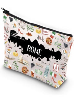 WCGXKO WCGXKO Rome City Gift Travel Makeup Bag (ROME) 