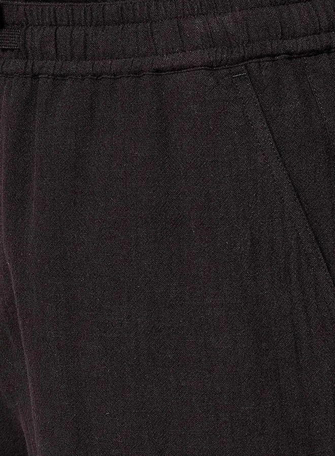Splash FAV Basics Regular Fit Linen Blend Cargo Shorts