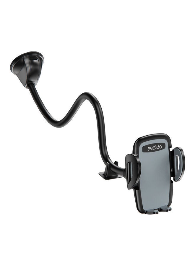 NIBEMINENT Long Leg Universal Mobile Holder For Car Windshield Black/Grey  - Image 1