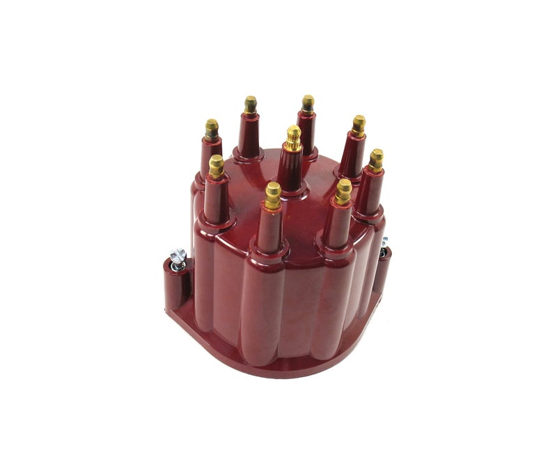 Pertronix غطاء ذكر PERTRONIX لموزع Flame-Thrower Billet لمحرك 8 أسطوانات أحمر - Image 5