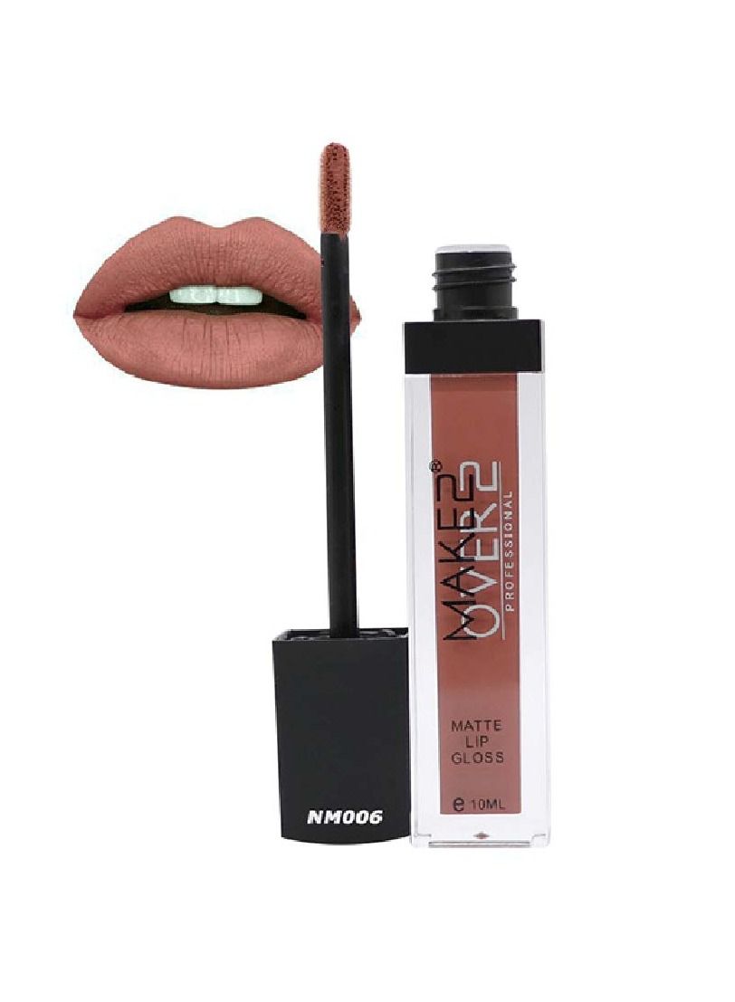 Make Over 22 Matte Lip Gloss Nm006