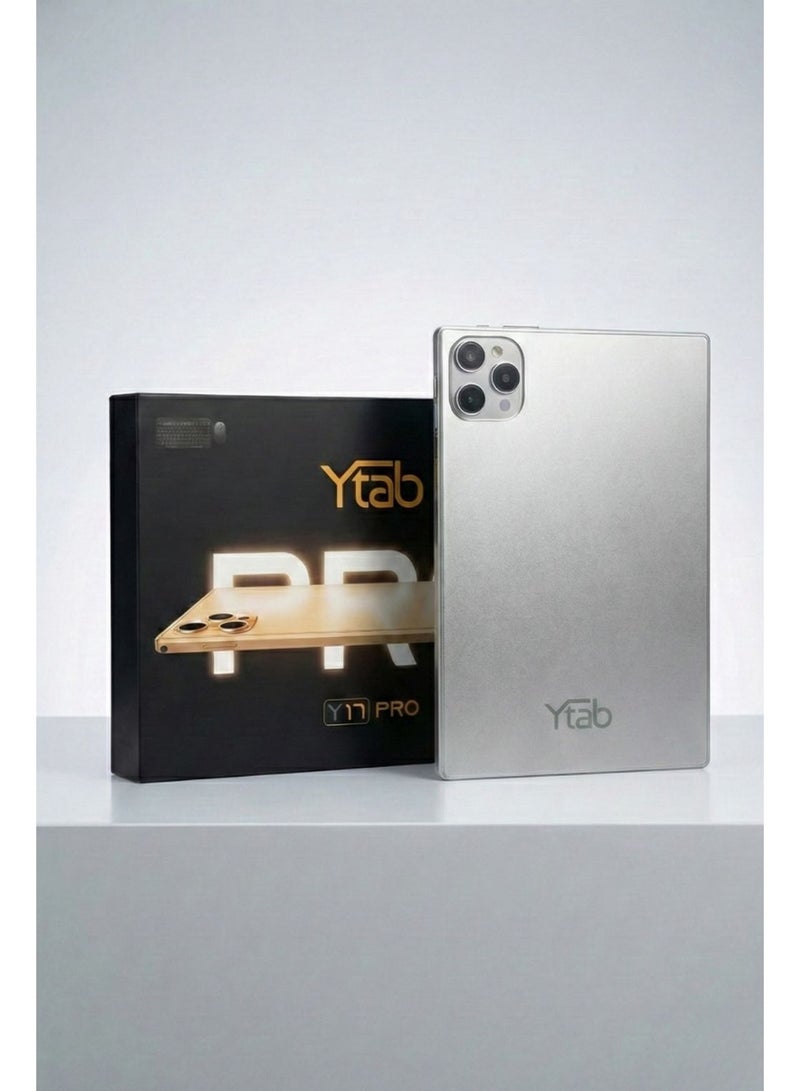 ي تاب جهاز YTAB Y17PRO الذكي للتعليم، بشاشة 10.1 إنش، مع كيبورد وماوس لاسلكي، فليب كفر، قلم، وشاحن Type-C" - Image 1