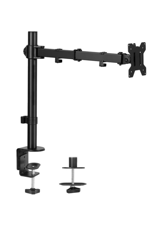 Adjustable Single Monitor Arm Mount, Desk Mounted Stand for Up to 38" Screen - Image 2