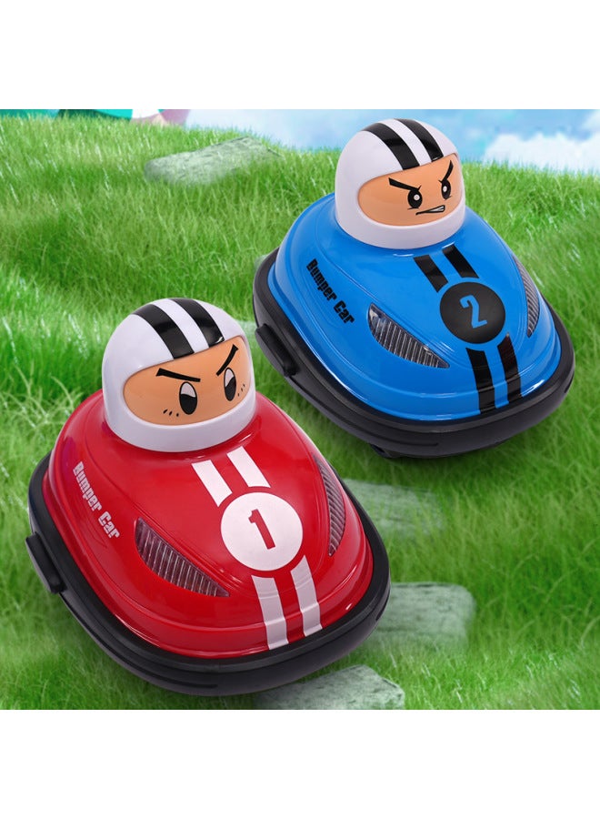 Customized Special Children's Cartoon Mini Remote Control Bumper Car Double Battle Drift Catapult Kart Boy Toy-Color:Double Battle Kart  - Image 2