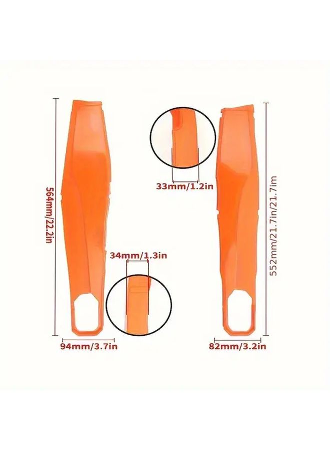 Orange 502 Motorcycle Swing Arm Guard For Off Road Models 150 To 500 2012 2022 - Image 3