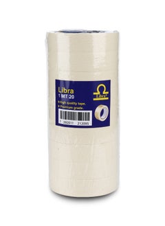 Libra Libra Adhesive Masking Tape General Purpose Painter's Tape Bulk for Painting, Labeling, Packing, Craft, Art, Home, Office, School Etc-9 pcs Pack  - Image 2