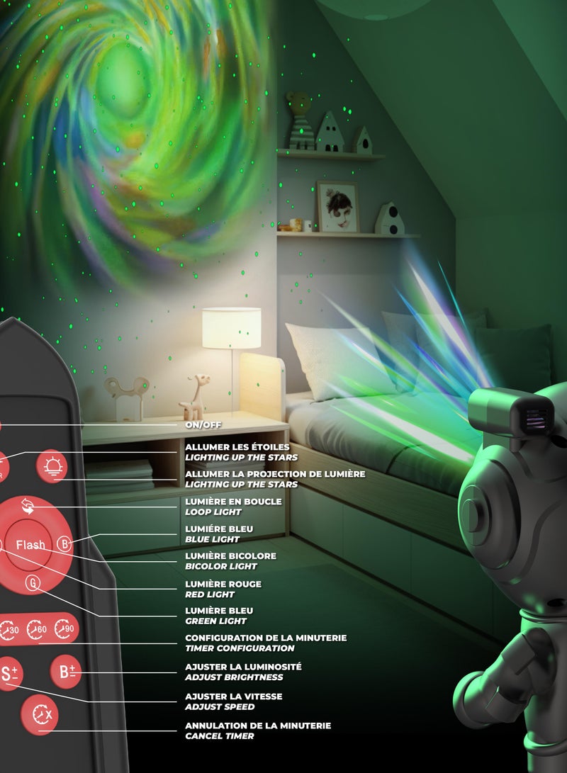 موب جهاز عرض ستيلار لايت سيلفر بتقنية تصوير متقدمة وتصميم أنيق للترفيه المنزلي والعروض التقديمية - Image 3