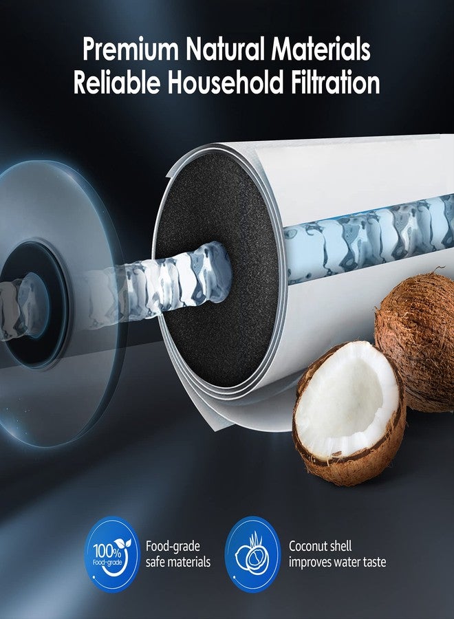 ووتر دروب Waterdrop FXHTC AP810 10 بوصة × 4.5 بوصة فلتر مياه منزلي بالكامل، بديل لـ GE® FXHTC، 3M® Aqua-Pure AP810، Culligan® RFC-BBSA، W50PEHD، GXWH40L، GXWH35F، DuPont WFHD13001، Pentek® R50-BB - Image 5