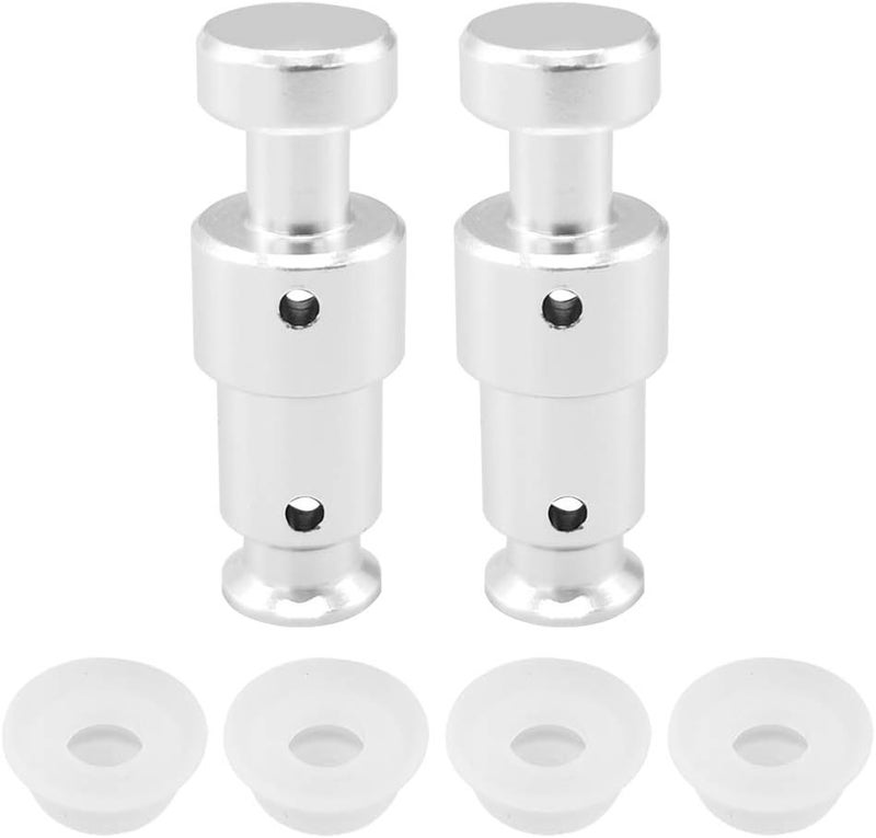 Alamic Replacement Float Valve for Instant Pot Duo 3, 5, 6 Qt, Duo Plus 3, 6 Qt, Ultra 3, 6, 8 Qt, Lux 3 Qt - 2 Float Valves 4 Silicone Caps - Image 1