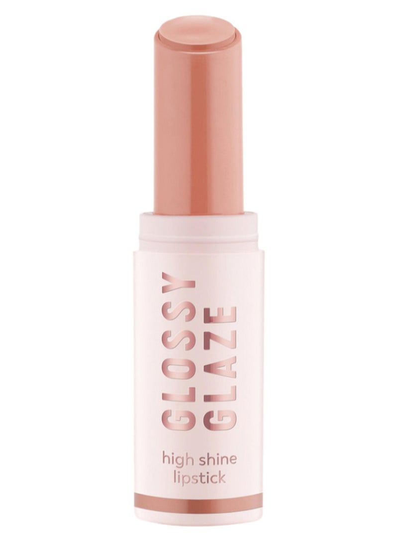 Essence GLOSSY GLAZE High Shine Lipstick | 02 On Cloud Nude | Intense Pigmentation | Smooth Buttery Texture | Vegan & Paraben-Free | Gloss Finish | Hydrating & Nourishing Formula | 1.9g (Pack of 1) On Cloud Nude - Image 1