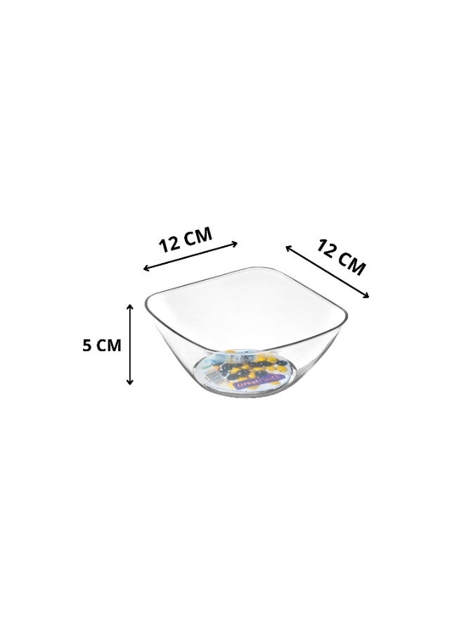 جريت بلاستيك طقم زبدية بلاستيك 4ق إسباني 12X12X5 سم - Image 2