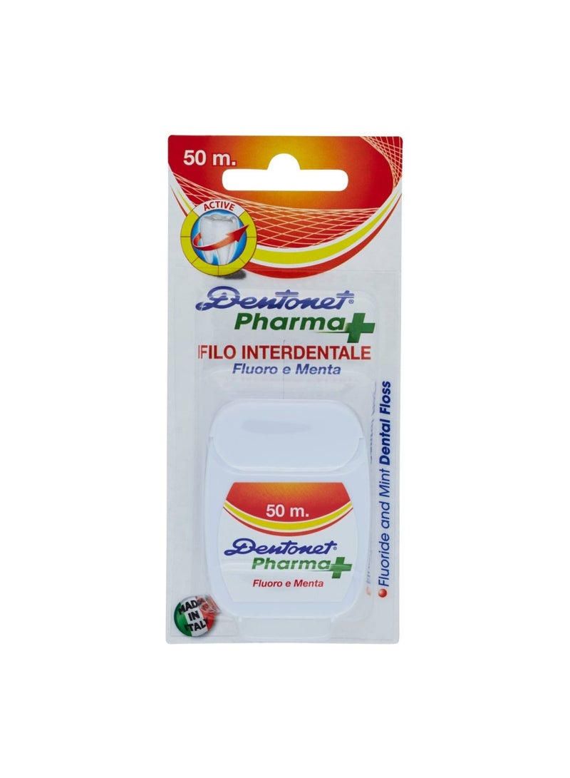 DentoNet Pharma 102 Fluoride+Mint Dental Floss 50M