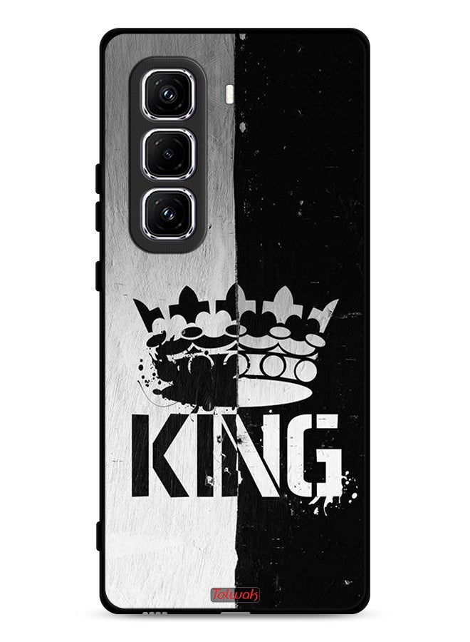 Tolwak Infinix Hot 50 Pro 4G Protective Case Cover King Vintage - Image 1