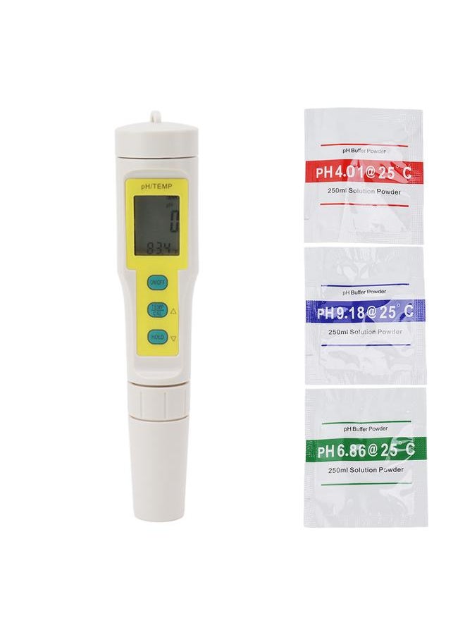 Thoraya Digital PH Meter Portable High Accuracy PH Level Pen Tester Easy to Read Water Tester for Drinking Water Aquaculture Swimming Pools  - Image 1